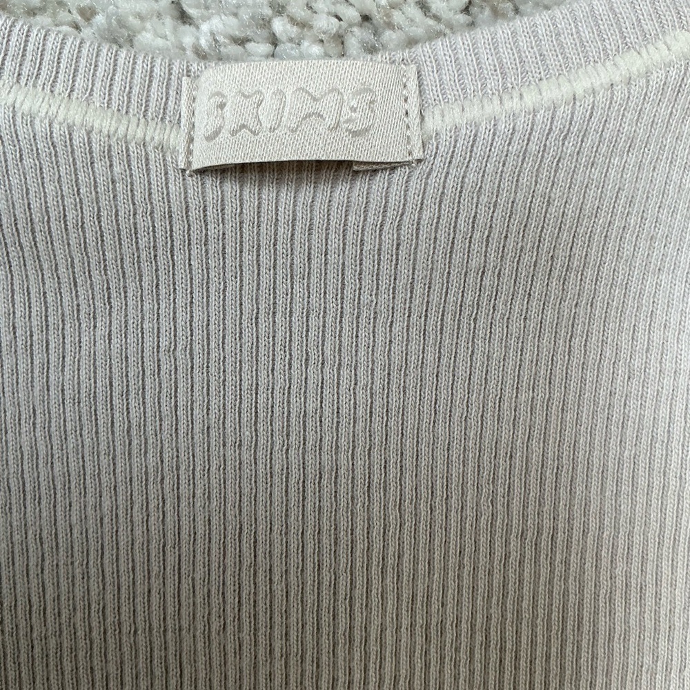 SKIMS Cotton Rib Tank | Stone | Size M - Picture 3 of 4